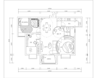 合景領峰邱宅設計概念 姚榮與Allan的設計師家園，于平面中構筑生活美學